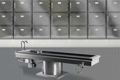 Équipements de morgue